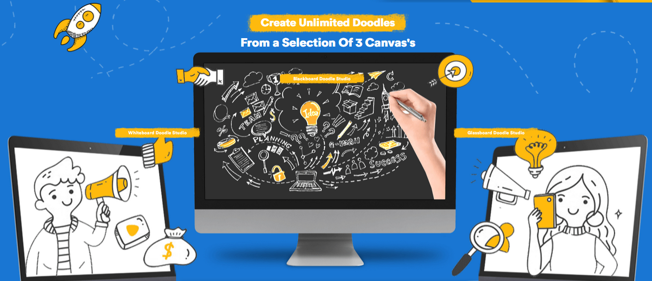 Create doodle videos in minutes with doodle maker