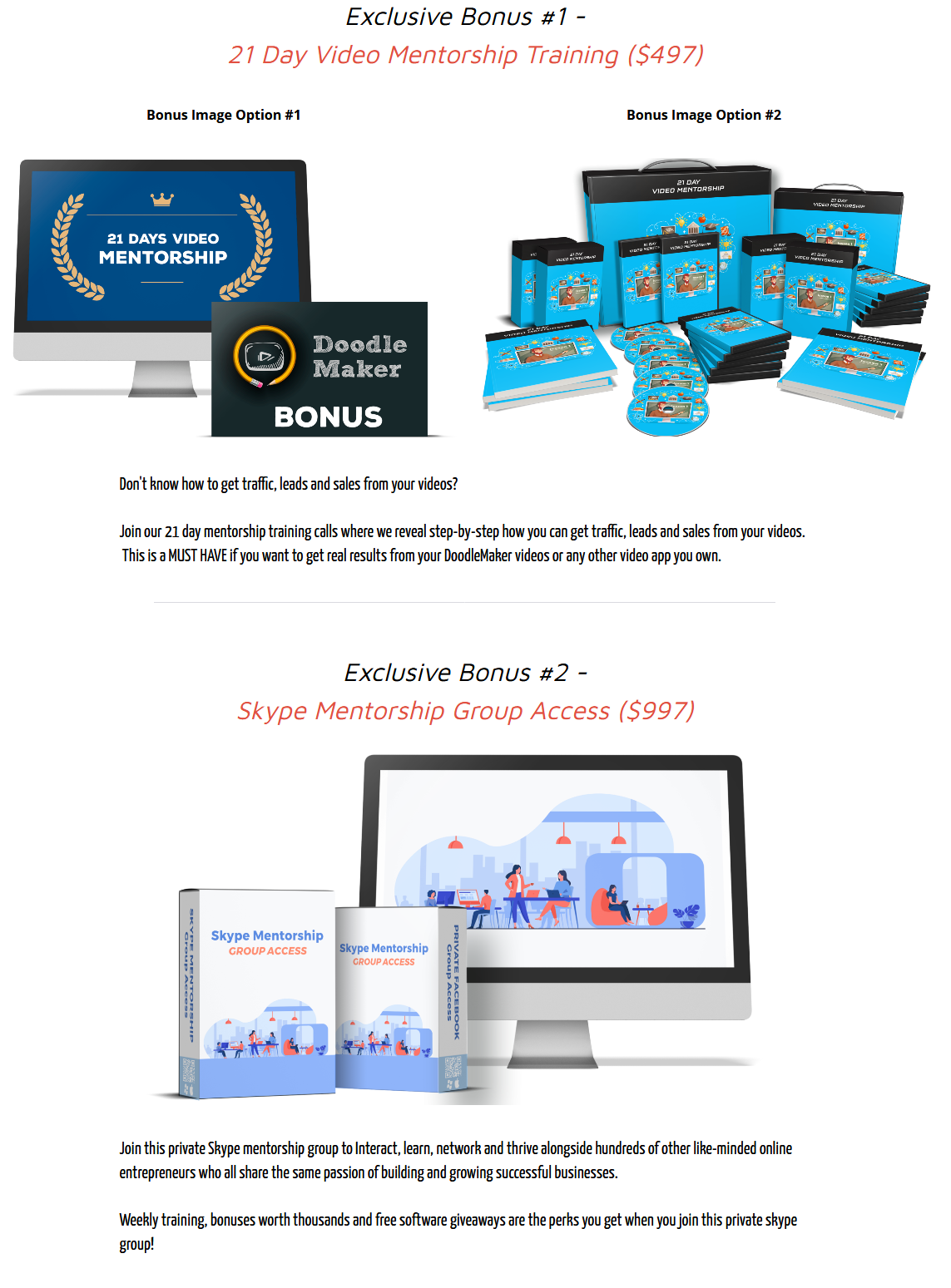 Doodle maker review: DoodleMaker Bonuses Worth Thousands